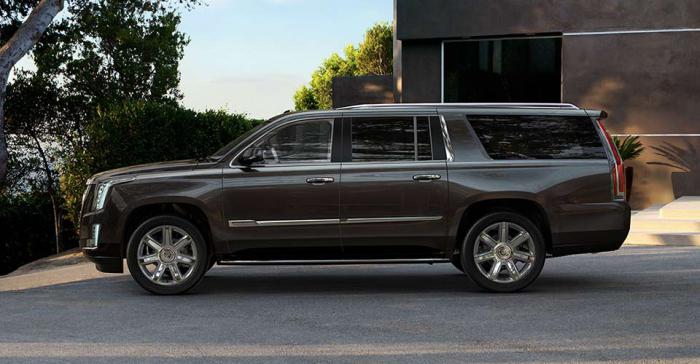 "Cadillac Escalade 2015" modelio metų apžvalga