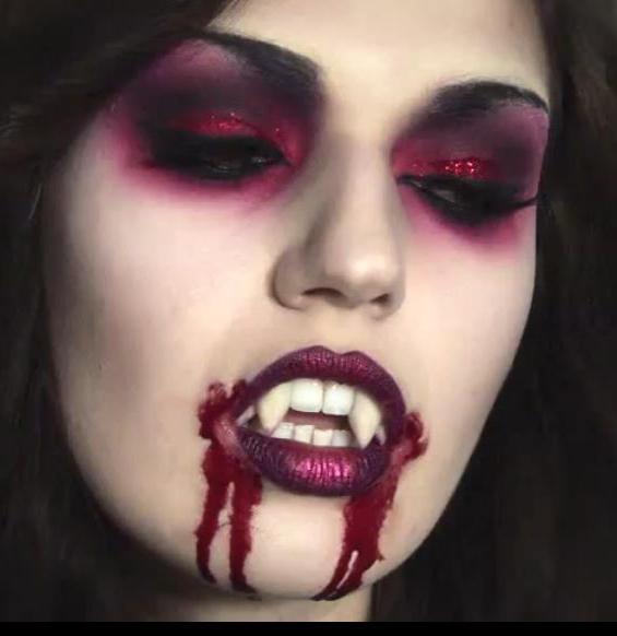 Vampire Makeover už Helovinas nuotrauką