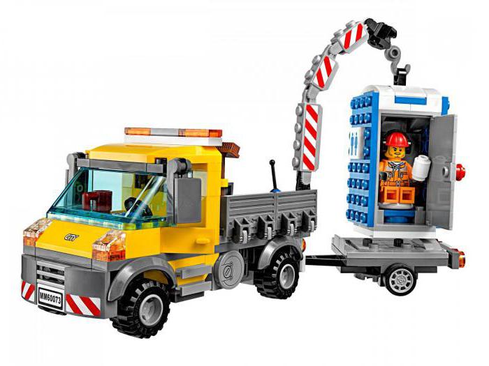 Dizaineris "Lego City": instrukcija ir aprašymas