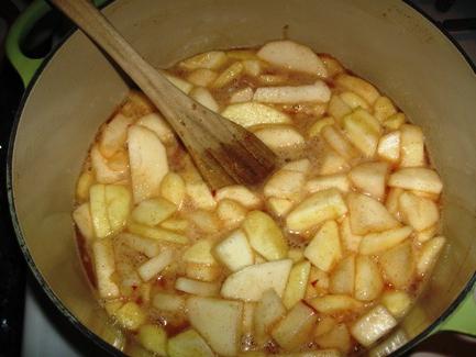 "Apple Confiture": užkandžių receptas