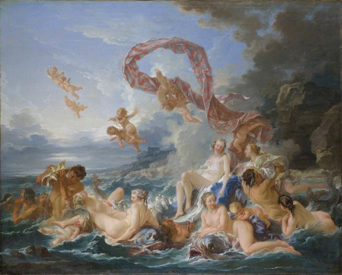 Francois Boucher: garsaus tapytojo nuotraukos