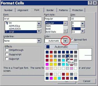 Darbas "Excel" programoje