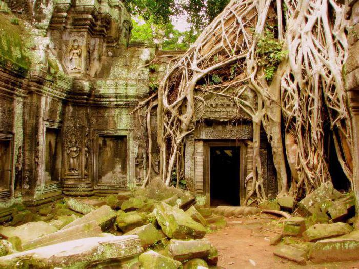 Senovės Kambodžos šventyklos: aprašymas, istorija ir įdomūs faktai