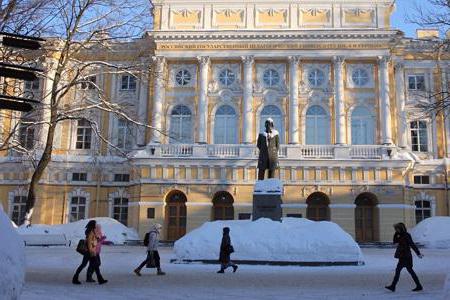 RGPU juos. Herzenas: fakultetai. Herzeno valstybinis pedagoginis universitetas (Sankt Peterburgas)