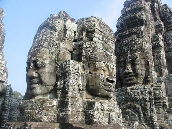 Angkor kalnai Kambodžoje