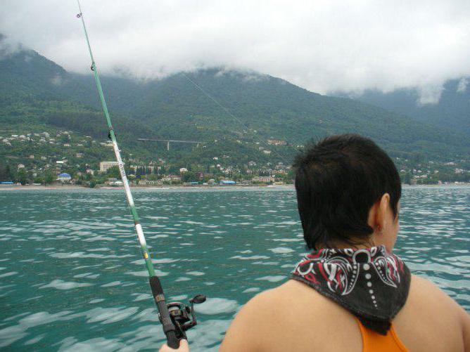 žvejybos reikmenys nuo Juodkalnijos pakrantės